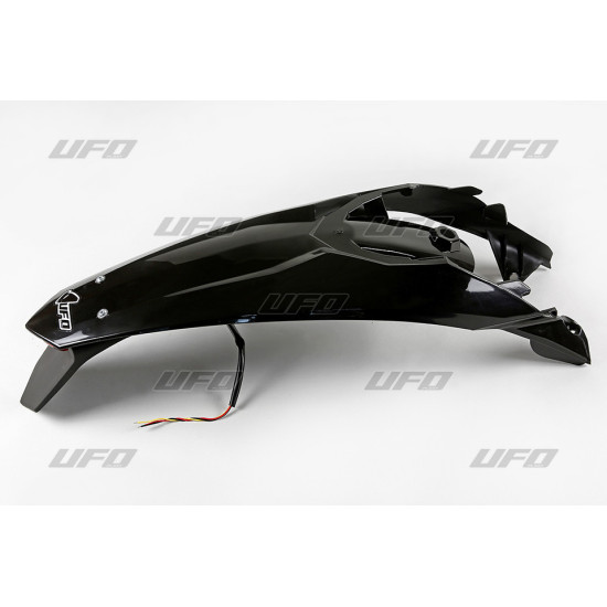UFO GALINIS SPARNAS KTM SX / SXF '11-'13 SU JUODU ŽIBINTU (ENDURO SU LED ŽIBINTU)