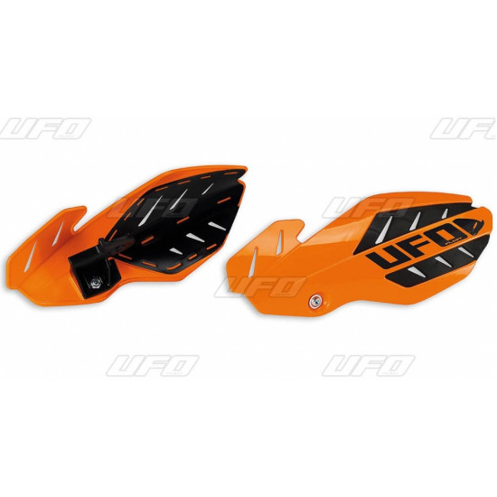 UFO RANKŲ APSAUGOS FLAME KTM SX 125 '14-'15, EXC 125 '14-'16, ORANŽINĖS SPALVOS (SU LAIKIKLIAIS) - PAKEISTA PM01652127 +