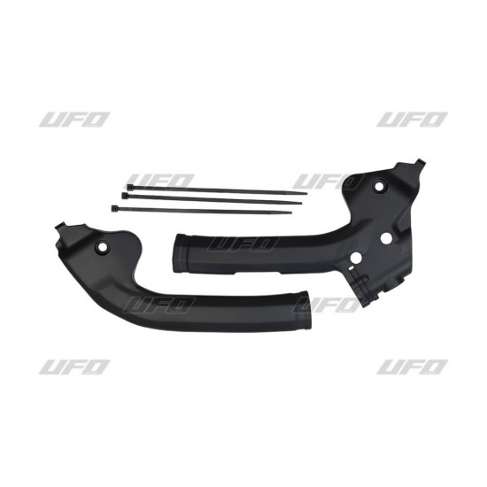 UFO RĖMO APSAUGOS KTM SX 85 '18-'25, GAS GAS MC 85 '21-'24, JUODOS - PAKEIČIA GG07123001