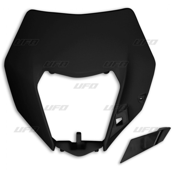 UFO priekinio žibinto dangtelis KTM EXC / EXCF 14-16 juodas (originalus modelis)