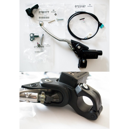 MAGURA HIDRAULINIS SANKABOS SIURBLYS HYMEC 167 (STŪMOKLIO SKERSMUO 10,5 MM, TRUMPA SVIRTIS 146 MM) DOT FLUID