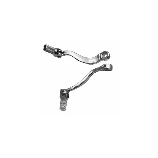 MC GEAR SHIFT LEVER KTM SX 125 / 150 16-17, XC-W 125 17, SXF 450 16-17, EXC 450 / 500 17 (ALUMINUM) SILVER, STEEL TIP