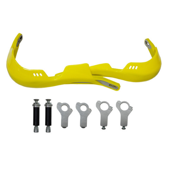 PSYCHIC HAND GUARDS (ALUMINUM) YELLOW 22MM (MX-12004YL)