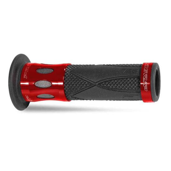 PROGRIP RANKENOS PG728 PLENTO ALIUMINIO (22+25 MM, ILGIS 122 MM) RAUDONOS (VIENO KOMPONENTO) (728-107) (PG728R)