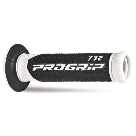 PROGRIP RANKENA PAKELIO RANKENA PG732 (22+25MM, ILGIS 125MM) SPALVA BALTA / JUODA (DVIEJŲ KOMPONENTŲ) (732-137)