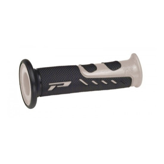 PROGRIP GRIPS PG725 ROAD (22+25MM, LENGTH 122MM) COLOUR GREY / BLACK (TWO-COMPONENT) (725-187) (PG725 / 6)