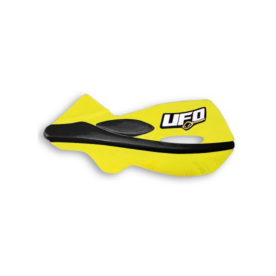 UFO REPLACEMENT PLASTICS FOR HAND GUARDS (HANDBARS) PATROL PM01642102 YELLOW