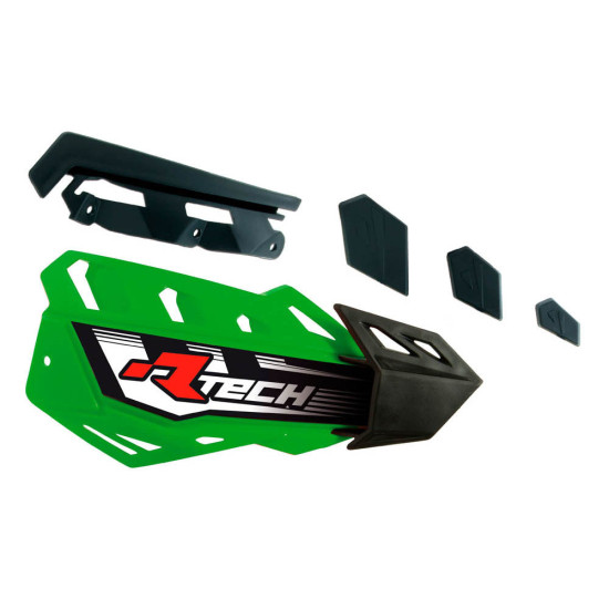 RACETECH (RTECH) FLX / ALU / ATV RANKŲ APSAUGŲ PAKEITIMAS PLASTIKAS, ŽALIA