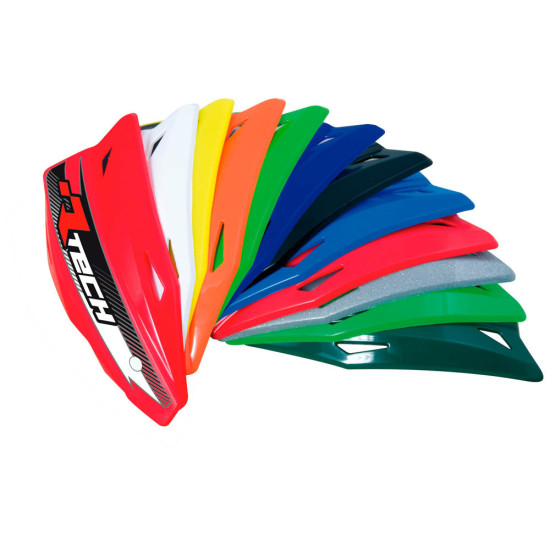 RACETECH (RTECH) PAKEITIMAS PLASTIKAS RANKŲ APSAUGOMS (RANKENĖMS) VERTIGO / ALU / ATV YELLOW