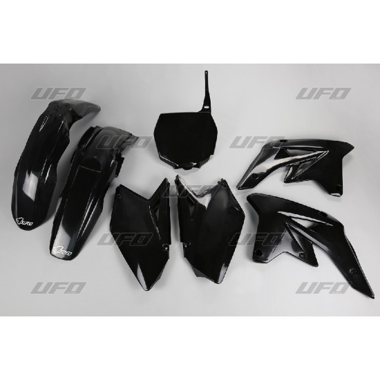 UFO PLASTIKINIS KOMPLEKTAS SUZUKI RMZ 250 '07-'09 JUODAS (SU407E001)