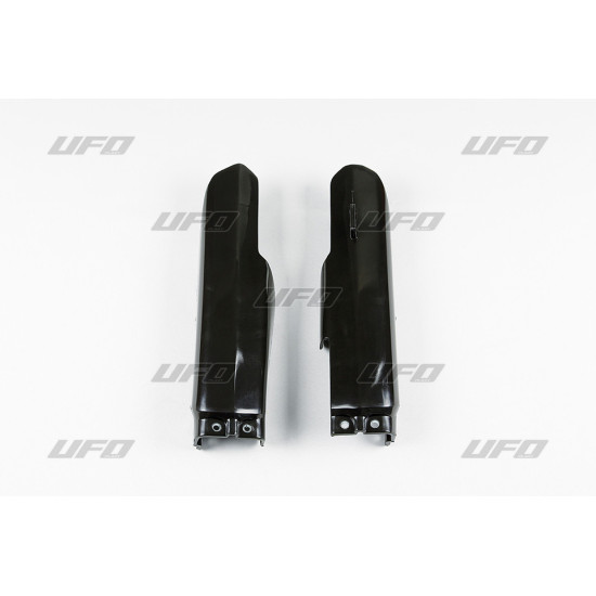 UFO PRIEKINIAI TELESKOPINIAI AMORTIZATORIŲ DANGTELIAI SUZUKI RM 85 '00-'26, JUODI