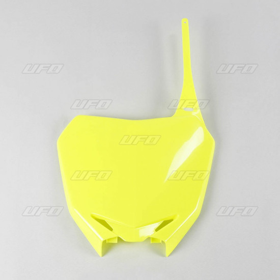 UFO NUMBER PLATE SUZUKI RMZ 250 '10-'18, RMZ 450 '08-'17, FLUO YELLOW