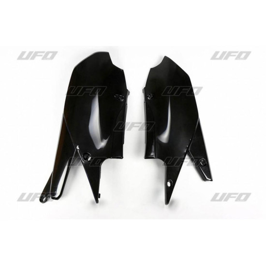 UFO REAR SIDE COVERS YAMAHA YZF 250 '19-'23, YZF 450 '18-'22, WR 250F '20-'25, WR 450F '18-'25, BLACK
