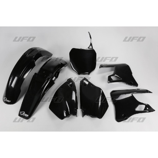 UFO PLASTIKINIŲ DALIŲ RINKINYS YAMAHA YZ 125 '00-'01, YZ 250 '00-'01 JUODAS (YA300E001)