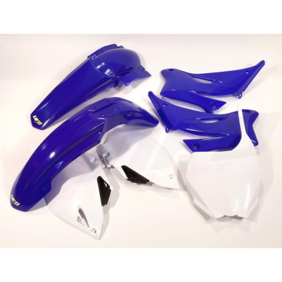 UFO PLASTIKINIŲ DALIŲ RINKINYS YAMAHA YZF 250 '06-'09, YZF 450 '06-'09, ORIGINALI SPALVA (BALTA/MĖLYNA) (YA305E999)