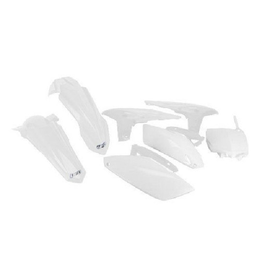 UFO PLASTIKINIS KOMPLEKTAS YAMAHA YZF 250 '10 BALTA SPALVA (YA308E046)