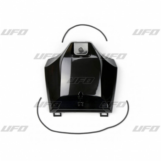 UFO DEGALŲ BAKO DANGTELIS YAMAHA YZF 250 '19-'23, YZF 450 '18-'22, WR 250F '20-'25, WR 450F '19-'25 JUODAS
