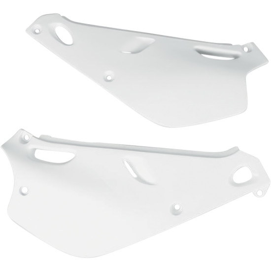 UFO GALINĖS ŠONINĖS PANELĖS YAMAHA YZ 80 '93-'01 BALTOS