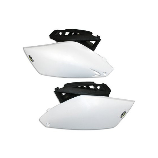 UFO GALINĖS ŠONINĖS PANELĖS YAMAHA YZF 250 '10-'12 SPALVA BALTA