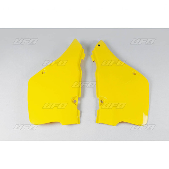 UFO REAR SIDE PANELS SUZUKI RM 125 '89-'92 YELLOW
