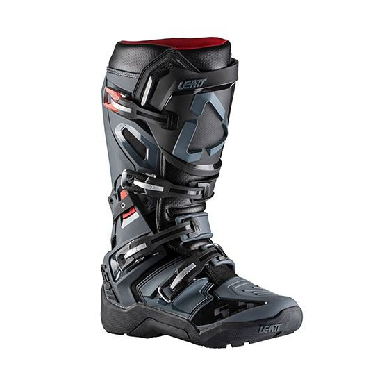 LEATT CROSS 5.5 FLEXLOCK ENDURO GRAPHENE BOOTS COLOR BLACK SIZE 45.5 / 29.5 cm
