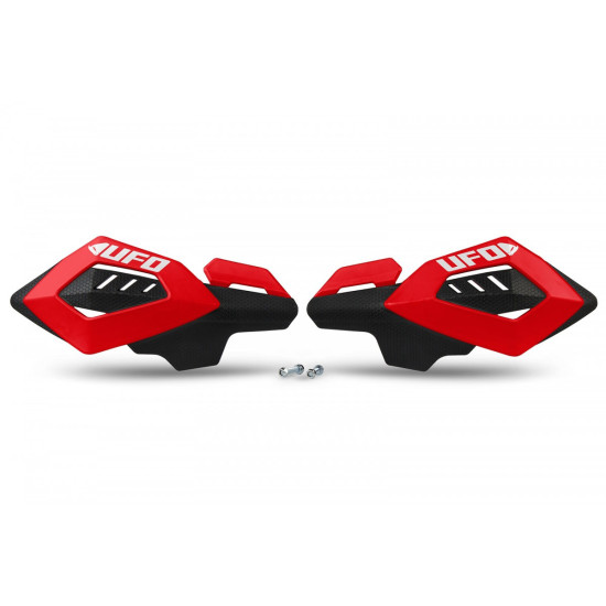 UFO HAND GUARDS ARCHES RED (WITH 22MM MOUNTS)