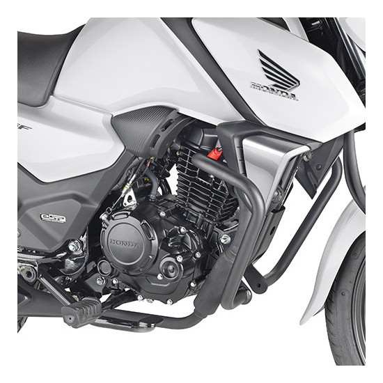 KAPPA ENGINE GUARDS HONDA CB 125F (21-25) BLACK