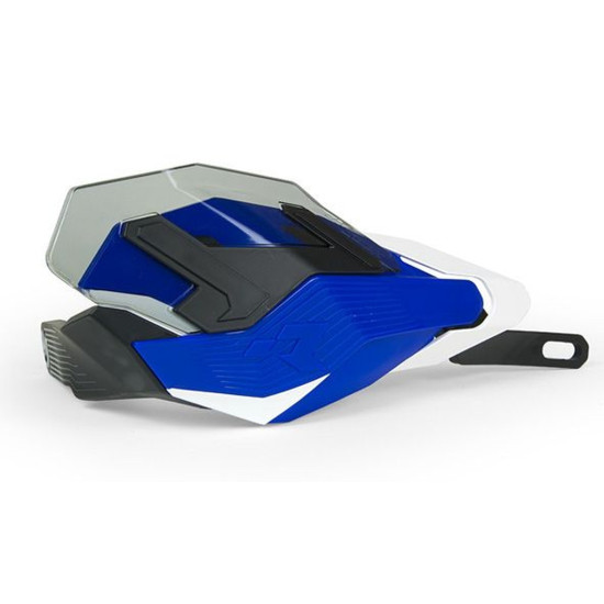 RACETECH (RTECH) HP3 ADVENTURE HAND GUARDS, BLUE WHITE - WITHOUT MOUNTINGS