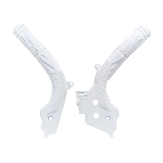 RACETECH (RTECH) FRAME GUARDS (SET) BI-MATERIAL SUPER GRIP KTM SX 125 / 150 '16-18, SX 250 '17-18, EXC / EXCF 250 / 350 