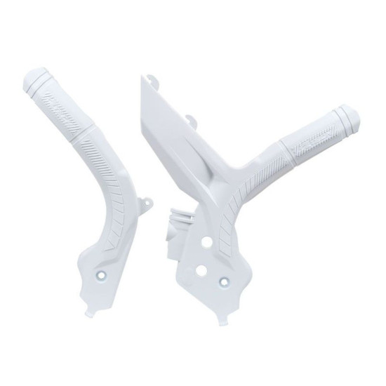RACETECH (RTECH) FRAME GUARDS (SET) BI-MATERIAL SUPER GRIP KTM SX 125 / 150 / 250 '19-21, SXF 250 / 350 / 450 '19-21, SX
