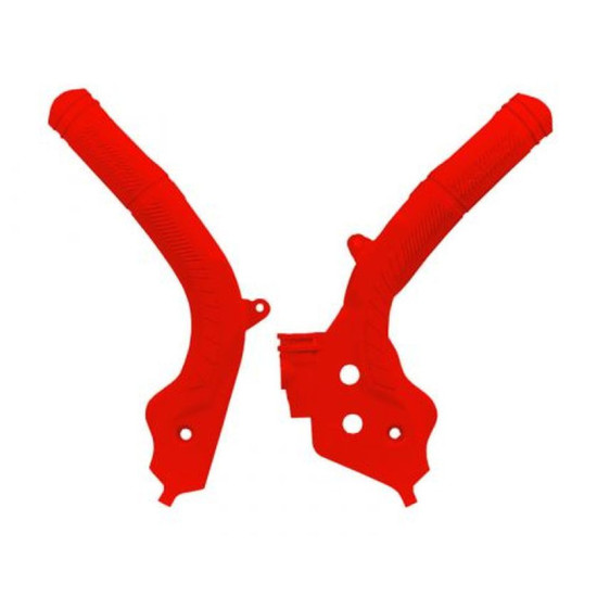 RACETECH (RTECH) FRAME GUARDS (SET) BI-MATERIAL SUPER GRIP GAS GAS MC / MC-F / EC / EC-F 125 / 250 / 300 / 350 / 450 '21
