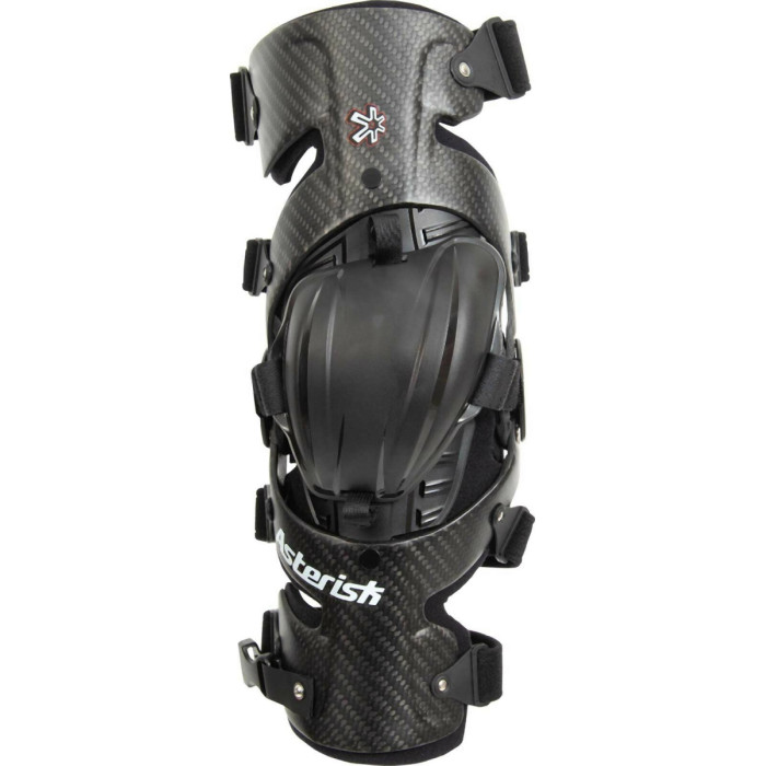 ASTERISK (2022) knee protectors (pair) model CARBON CELL color black/CARBON size M