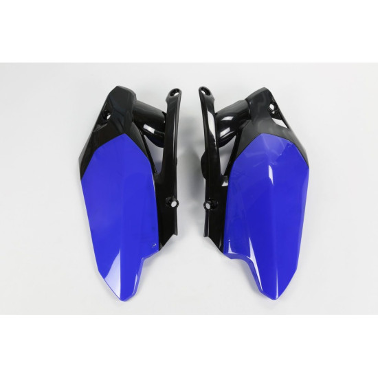UFO REAR SIDE PANELS YAMAHA YZF 450 '10-13, COLOR BLUE-BLACK