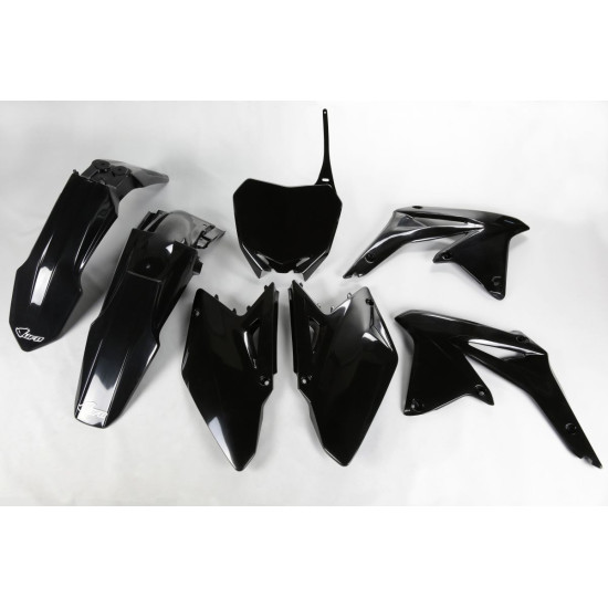 UFO PLASTIKINIS KOMPLEKTAS SUZUKI RMZ 450 '08-17, JUODAS - PAKEIČIA SUKIT410001