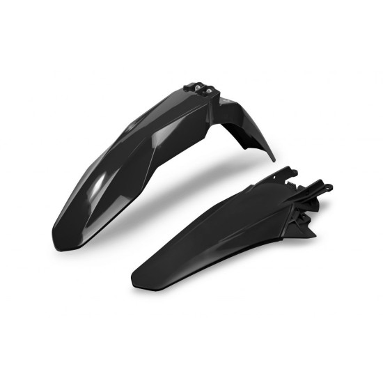 UFO FENDER SET GAS GAS MC 125 / MC-F / EX-F 250 / EX 300 / EX-F 350 / MC-F / EX-F 450 '21-22, COLOR BLACK (GG07124001, G