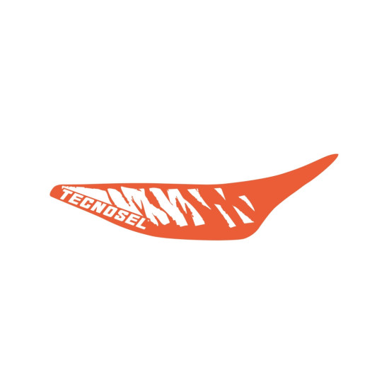 TECNOSEL (BLACKBIRD) SEAT COVER HONDA CR 125 '91-'92, CR 250 '90-'91, REPLICA TEAM HONDA '91 USA, RED/WHITE