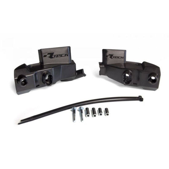 RACETECH (RTECH) VAIRIŲ MONTAVIMO RINKINYS HP1 / HP2 / HP3 JUODAS (SU NISSIN SANKABOS IR STABDŽIŲ PAGRINDINIO CILINDRO D