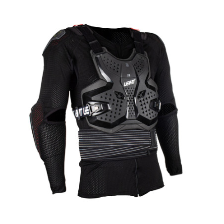 LEATT (2022/2023) šarvai BODY PROTECTOR 3,5 GRAPHENE spalva juoda dydis S (160-166 cm)
