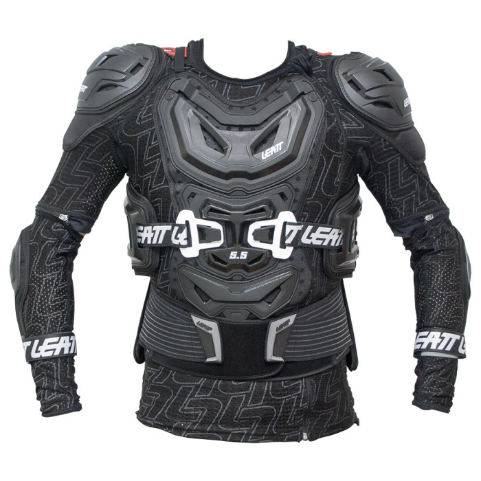 LEATT (2022/2023) BODY PROTECTOR 5.5 BLACK color black size XXL