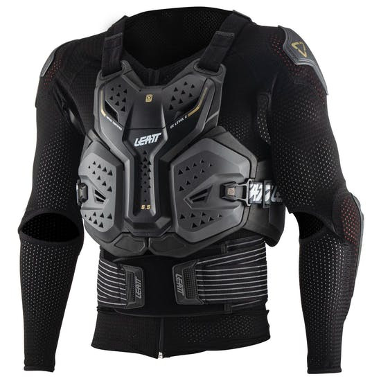 LEATT (2022/2023) BODY PROTECTOR 6.5 GRAPHENE body armor color dark gray size XXL