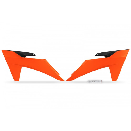 UFO RADIATORIAUS APSAUGOS KTM SX / SXF(SX-F) 125 / 250 / 300 / 350 / 450F '23-24, EXC / EXCF(EXC-F) 150 / 250 / 300 / 35
