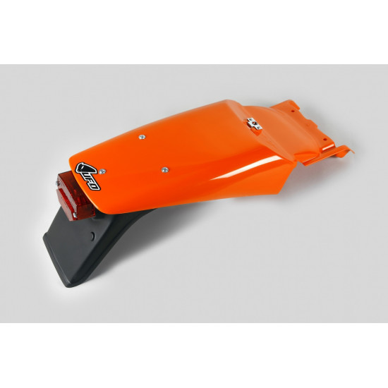 UFO GALINIS SPARNAS KTM EXC 400/620 '93-97 ORANŽINIS (SU LED ŽIBINTU) - PAKEISTAS KT03046127