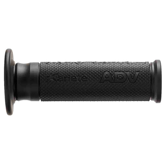 ARIETE OFF ROAD ADV ZONE GRIP GRIPS (120 MM) WITH HOLE, BLACK - NEW