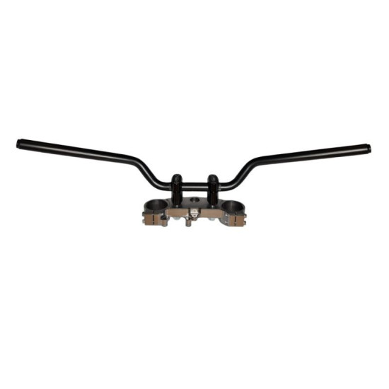 BIKETEC PLIENINIS VAIRAS KAWASAKI Z 750 (2007-2012) JUODAS (OEM MODELIS: 46003-0071 / 46003-0150-4P), (2304060000)