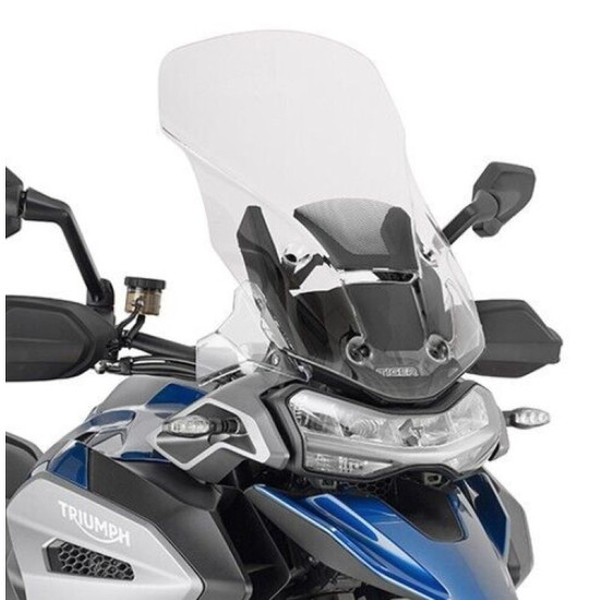 KAPPA PRIEKINIS STIKLAS TRIUMPH TIGER 1200 GT / GT PRO '22-'25, EXPLORER / RALLY EXPLORER '22-'25, HUSQVARNA NORDEN 901 