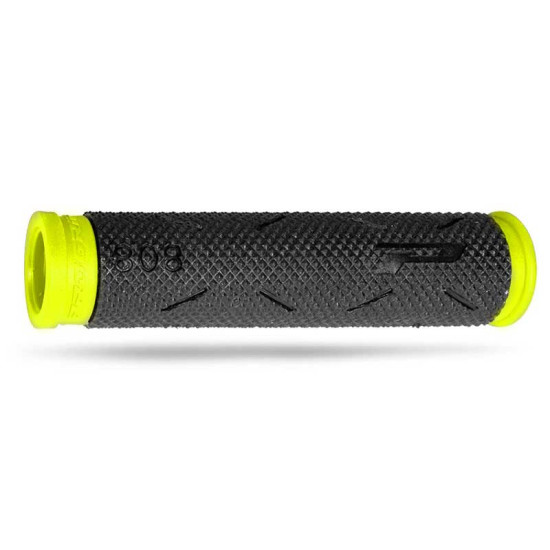 PROGRIP RANKENĖLĖS PG807 ATV / HIDROCIKLINIAM MOTOCIKLUI / MTB (22+22MM, ILGIS 120MM) JUODOS / GELTONOS (DVIEJŲ KOMPONEN