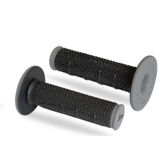 PROGRIP RANKENA PAGRINĖJIMO RANKENA PG802 (22+25 MM, ILGIS 115 MM) PILKA / JUODA SPALVA (DVIEJŲ KOMPONENTŲ) (802-394)
