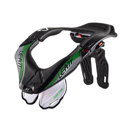 LEATT (2022/2023) neck brace 5.5 NECK BRACE BLACK color black/white/green size S/M