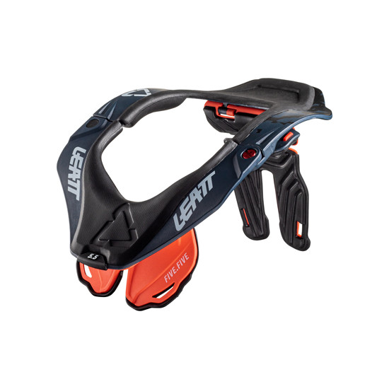 LEATT (2022/2023) neck brace 5.5 NECK BRACE CORAL color black/orange size L/XL