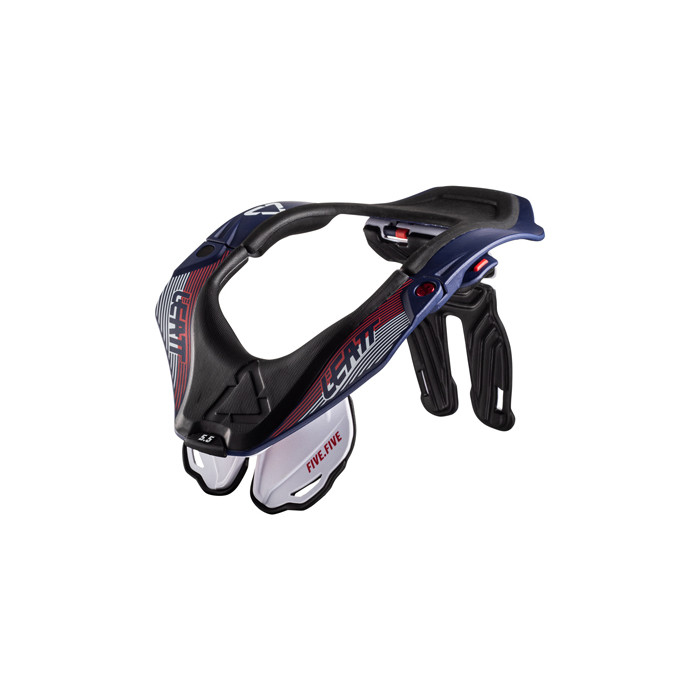 LEATT (2022/2023) neck brace 5.5 NECK BRACE ROYAL color black/white/dark blue size S/M